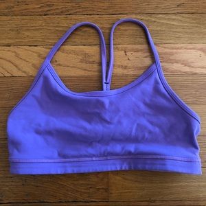 Lululemon Power Y Sports Bra Lavendar